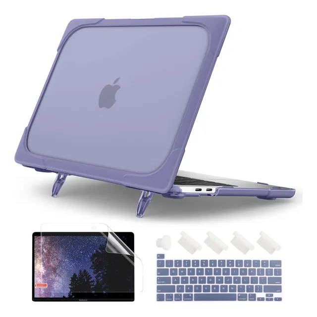 Carcasa Protectora De Macbook  Pro. Lila