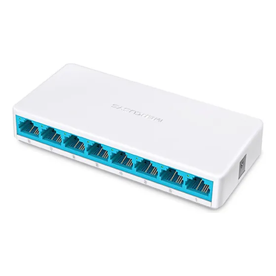Switch De Escritorio Mercusys Ms108 8 Puertos 10/100 Mbps