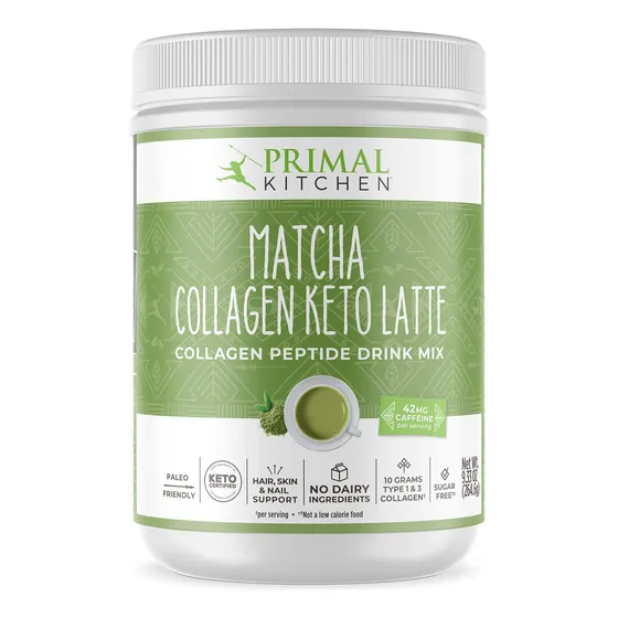 Latte Cetogénico Con Colágeno Matcha De Primal Kitchen En Po