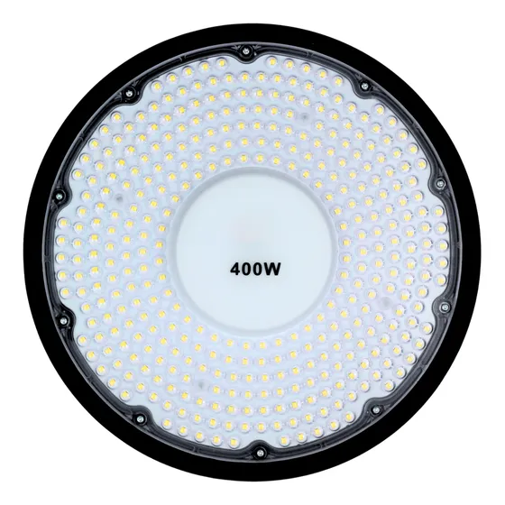 Luminária Ufo Led Smd High Bay 400w Galpão Bivolt  Luz Frio