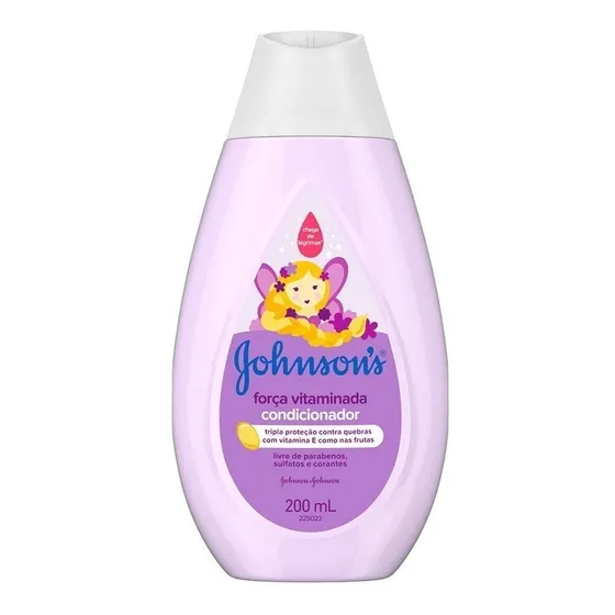 Condicionador Força Vitaminada Johnson's Baby 200ml