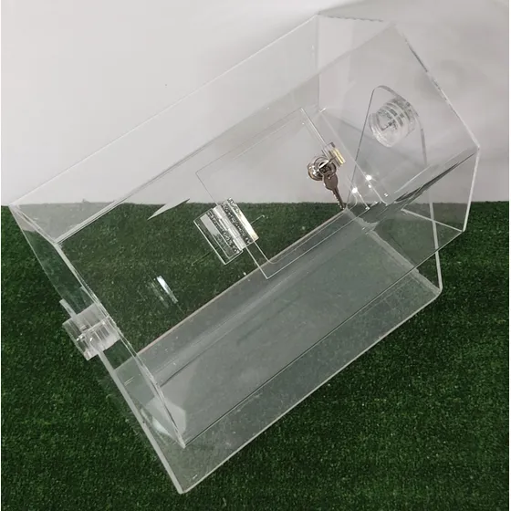 Biombo O Caja De Sorteo En Acrílico 