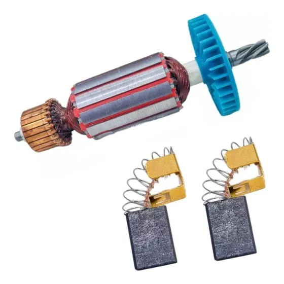 Induzido + Carvão P/ Serra Circular Bosch Gks7 1/4 1546 110v