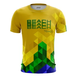 Away Camisa Camiseta Beach Tennis Esportiva Unissex Dry Fit