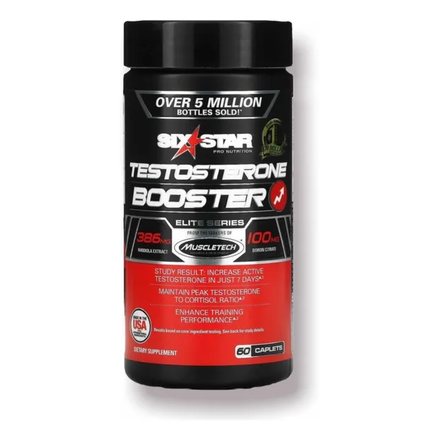 POTENCIADOR DE TESTOSTERONA SIX STAR 60 CPS