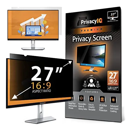 Filtro De Privacidad De Monitor De 27  Pulgadas 16:9 - Para