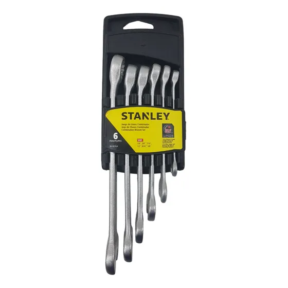 Juego De Llaves Combinadas 6 Pzas Stanley