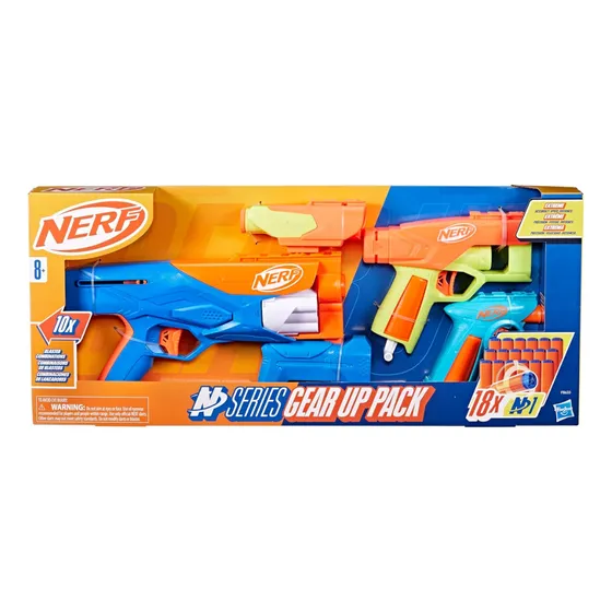 Nerf Pistola Lanza Dardos N Series Gear Up Pack F8634