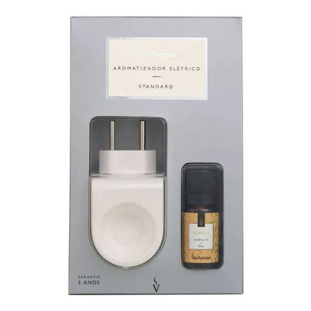 Difusor Aromatizador Eletrico Tomada + 1 Essencia