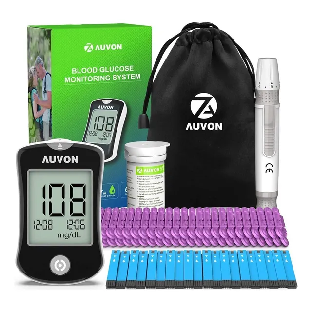 Glucometro Auvon Y 50 Prueba 