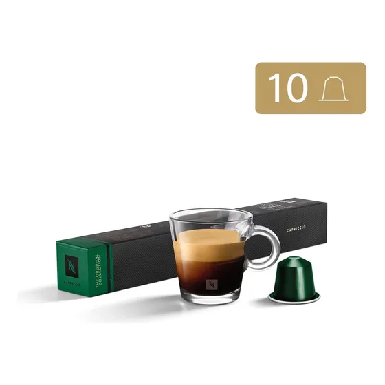 10 Cápsulas De Café Nespresso Original Espresso Capriccio