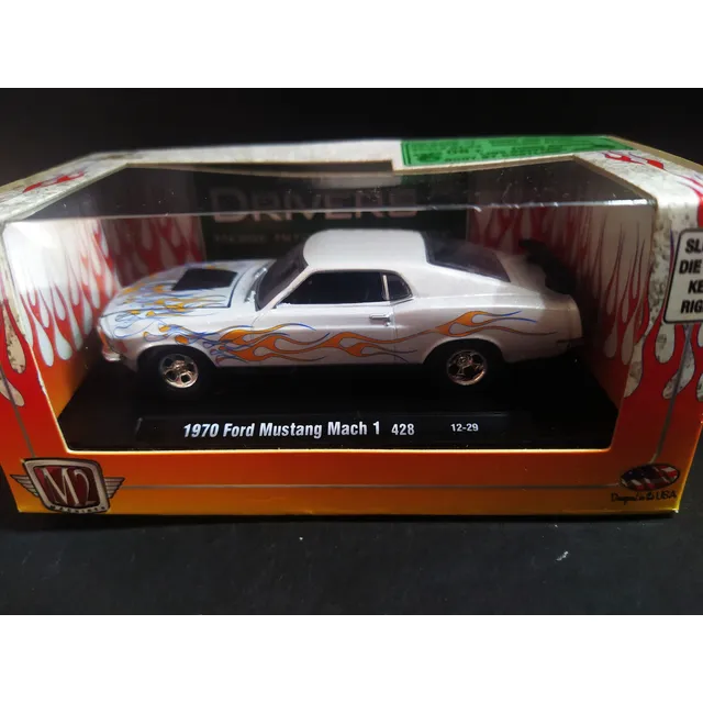 Carrito M2 Machines Colección Escala 1:64 Mustang 1970 Nuevo