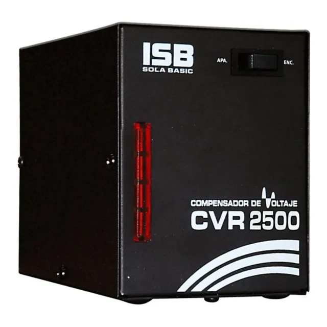 Regulador Sola Basic Compensador Voltaje Cvr2500 1500 Watts