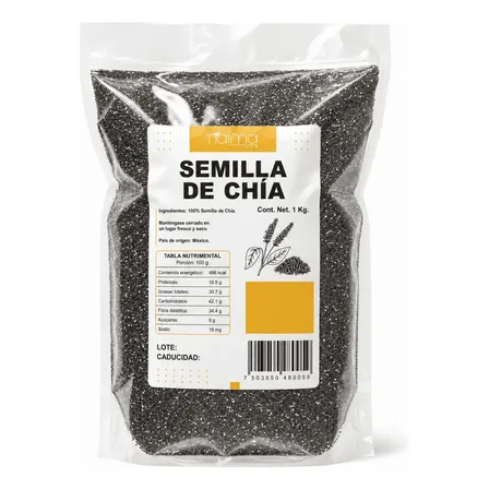 Semilla De Chía Calidad Premium 1kg