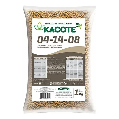 1kg Adubo Liberação Lenta 04-14-08 3m Kacote