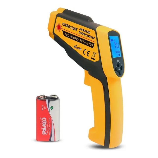 Termómetro Infrarrojo De Doble Láser -50 A  1300g Incl Iva 