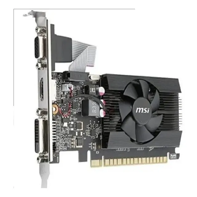 Tarjeta de video Nvidia MSI GeForce 700 Series GT 710 GT 710 2GD3 LP 2GB