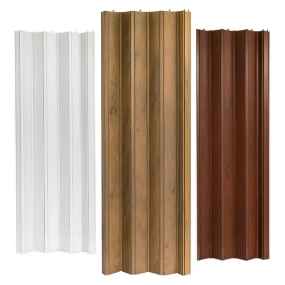 Puerta Plegadiza Pvc Marco Plegable Reforzada Color A Medida