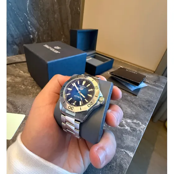 Relógio Tag Heuer Aquaracer 200 Automático Masculino Azul
