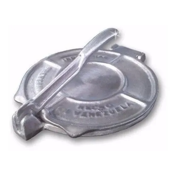 Prensa D Hierro Colado Para Patacones Tortilla Empanada 22cm