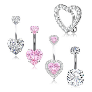Para Piercing Para Ombligo De Acero Quirúrgico Con Forma Para Piercing Para Ombligo De Acero Quirúrgico Con Forma