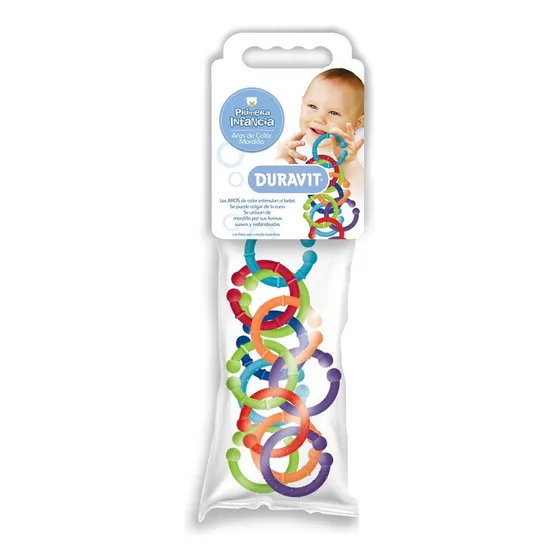 Aros De Color Mordillo Primera Infancia Duravit 628 Multicolor