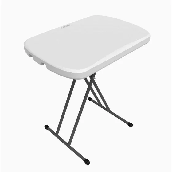 Mesa Plástica Plegable Portátil 66x46x71cm Ajustable Multius