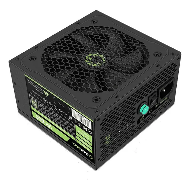 Fuente de poder para PC GameMax VP Series VP-600 600W negra 120V