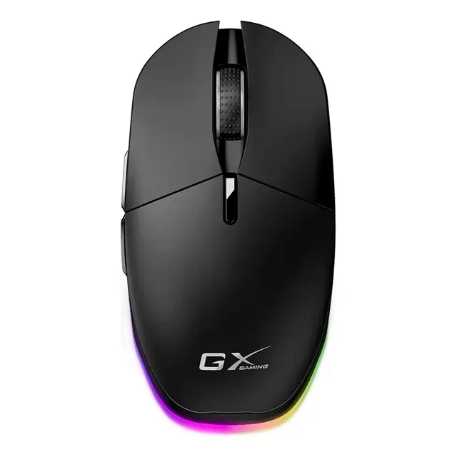 Mouse Inalámbrico Genius Gx Scorpion M8250 Con Luces Led Negro