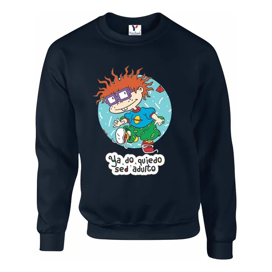 Sudadera Carlitos Rugrats, Unisex Cuello Redondo