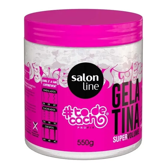 Gelatina To De Cachos Salón Line Ideal Para Misturinhas M
