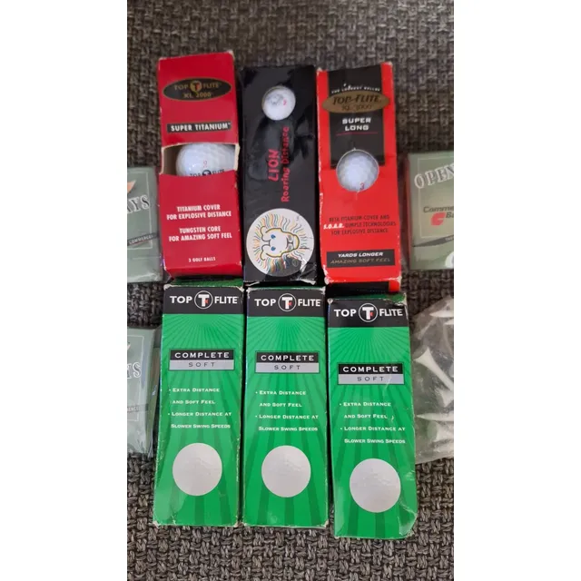 Pelotas De Golf Cajas De 3 Unidades Varias Marcas. 