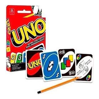 Jogo Uno Original 114 Cartas Com Carta Para Personalizar Jogo Uno Original 114 Cartas Com Carta Para Personalizar