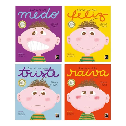 Quando eu sinto Medo - Coleção Sentimentos E Emoções, De James Misse. Editora Pé Da Letra, Capa Mole, 1° Edição Em Português, 2021
