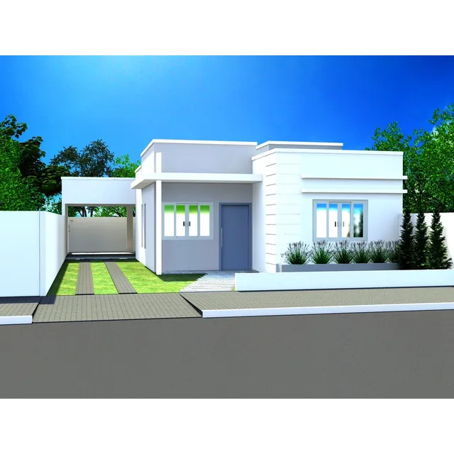 Projeto Arquitetônico Ec Casa 110m² 3quartos Lote 10x19