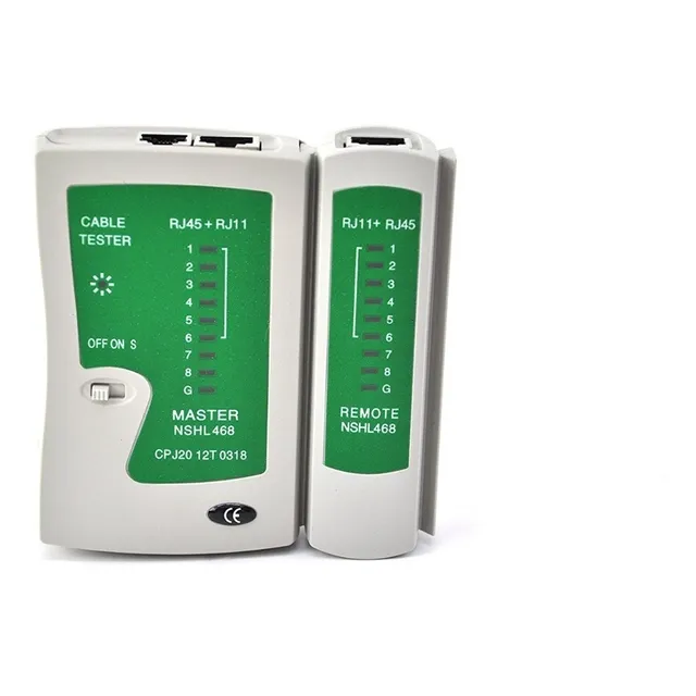 Tester Lan Con Estuche Nuevo  Rj11 Rj45 - Electroimporta -