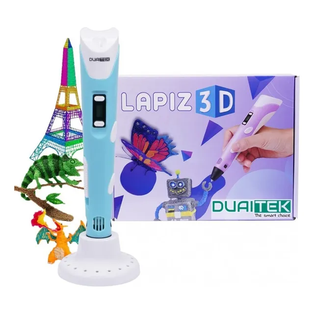 Lápiz 3d Con Fuente Regulador Temperatura Precisión Calidad