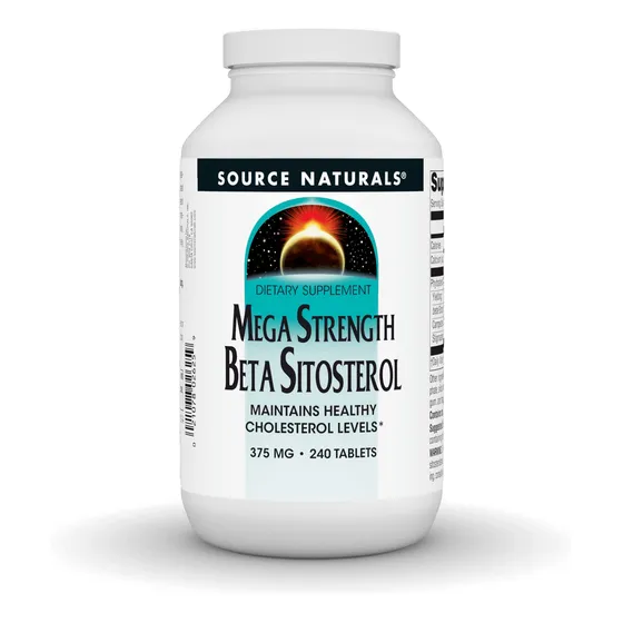 Supplement Source Naturals Mega Strength Beta Sitosterol 375