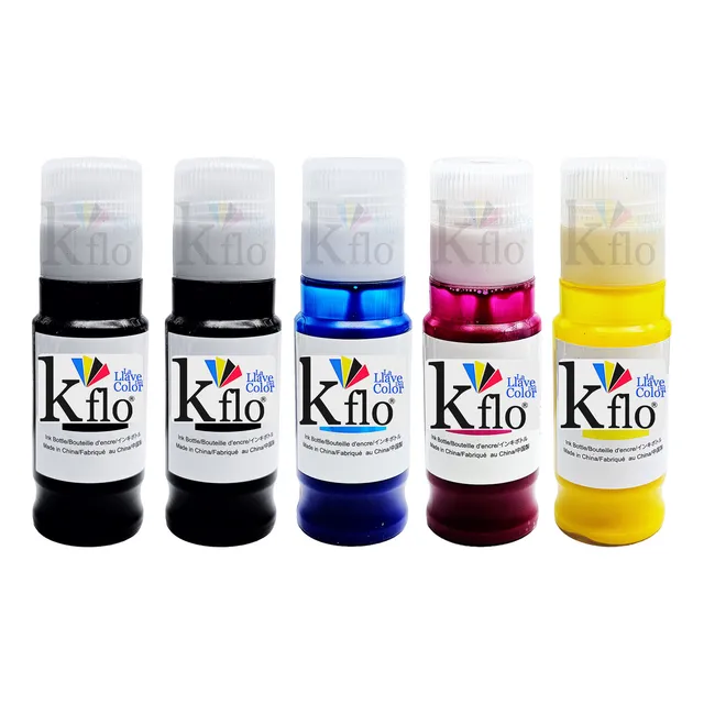 5 Tinta Compatible Pfi-050 Tc-20 Pfi050 Tc20 Kflo® 2bk 1cmy Tinta 2 Negros 1 Cian 1 Magenta 1 Amarillo