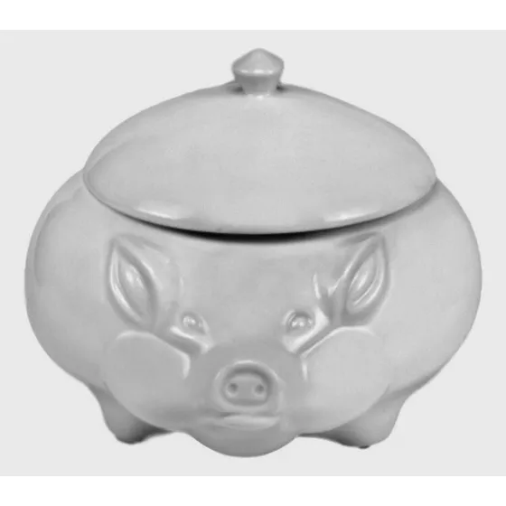 Sopeira De Porcelana Em Formato De Porco Feijoada