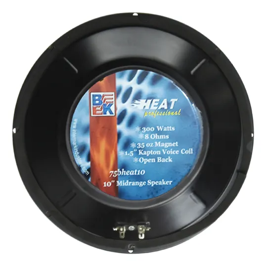 Medio Bk Heat 75bheat10 10 Pulgadas 300w 8 Ohm Membrana 1.5 