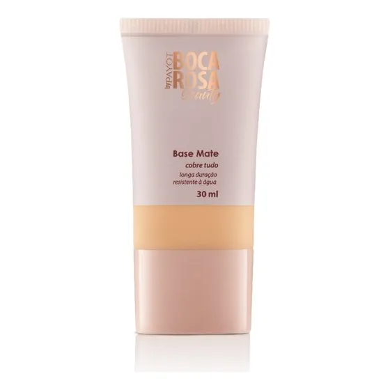 Base de maquiagem líquida Payot Boca Rosa Beauty Beauty Base Mate tom 2-ana - 30mL 30g