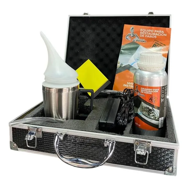 Kit De Restauracion De Faros Con Biopolimero