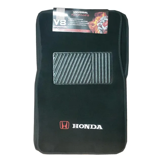 Alfombras Fieltro Logo Honda Juego 4 Piezas - Cymaco