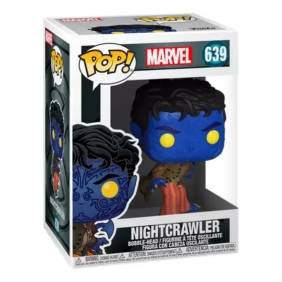 Figura De Accion Nightcrawler 639 X-men Marvel Funko Pop 
