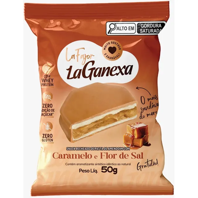 Snack La Fajor 50g Unidade La Ganexa