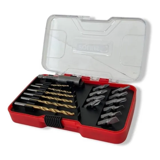 Set De Brocas Y Puntas Equus 17 Unid 17pcsbitssets - Smf