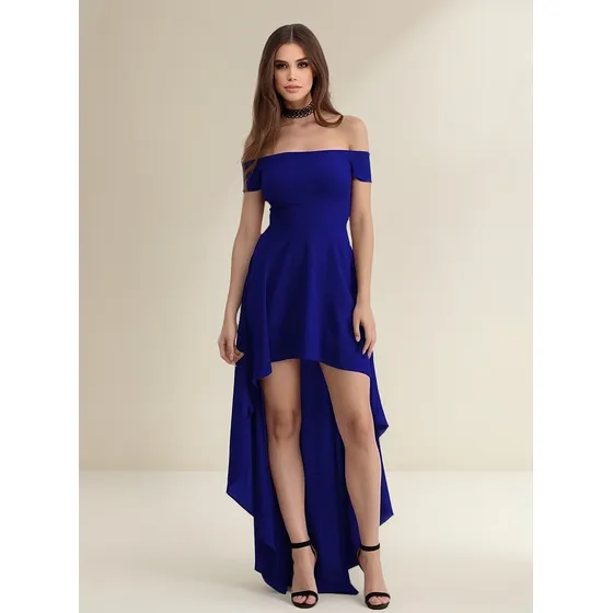 Vestido Cola De Pato, Ref-1008
