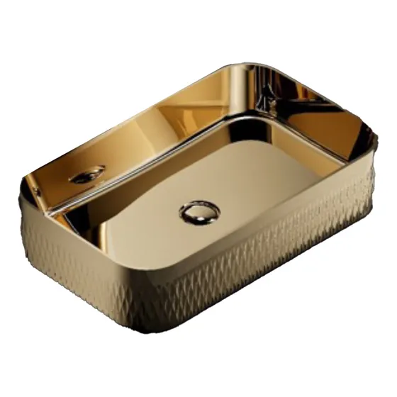 Lavabo Porcelanico Dorado - Banova