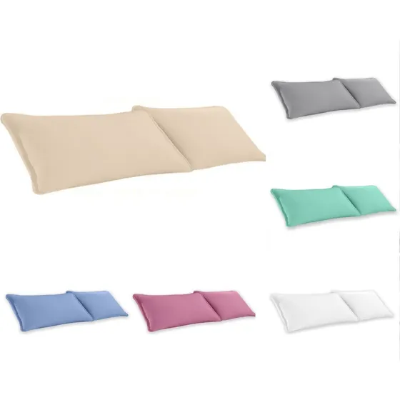 Kit 5 Par De Fronha Em Malha 100% Algodão Cores Atacado